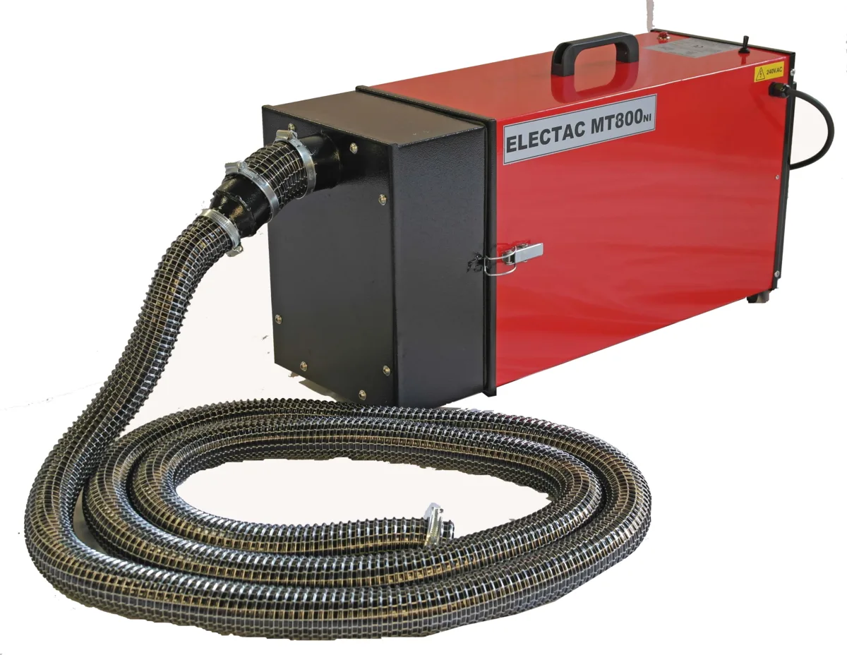 Electac MT800nc with MIG torch adaptor
