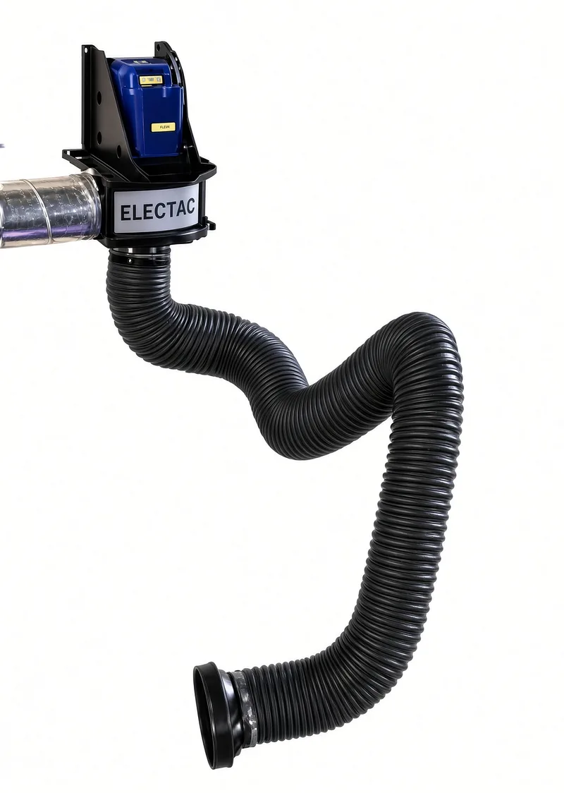 Electac P1-L400H single operator wall mounting extraction fan system